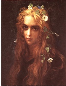 'Ophelia' by Antoine-Auguste-Ernest Hebert