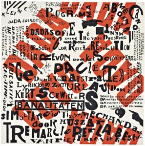 Dada poster by Theo Van Doesburg